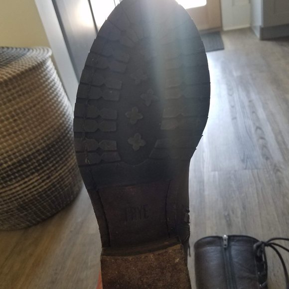 Frye tall lace up combat boots - Picture 2 of 5